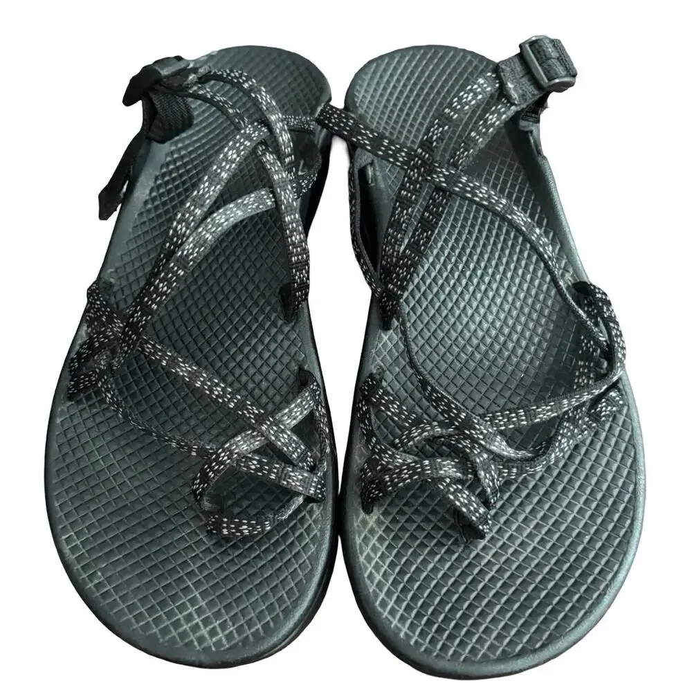 Chaco Black Outdoor Sandals with Adjustable Straps - Picture 2 of 8